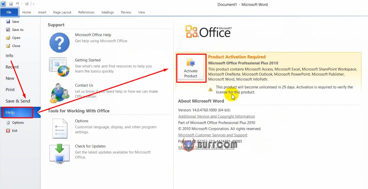 Microsoft Office Professional Plus 2010 6