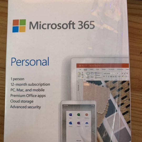 microsoft 365 personal 1 year 2