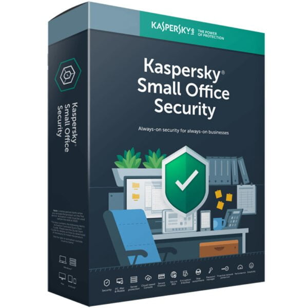 Kaspersky Small Office Security 25 PCs + 25 Mobiles + 3 Servers 1 Year