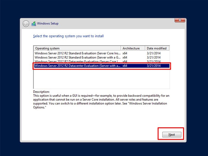 Windows Server 2012 R2