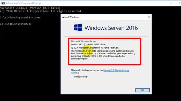 Windows Server 2016 Standard 1