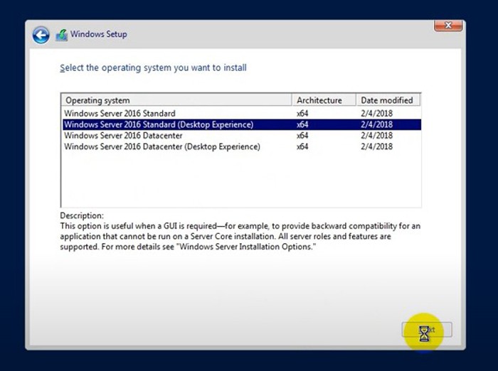 Windows Server 2016 Standard Key Global 1