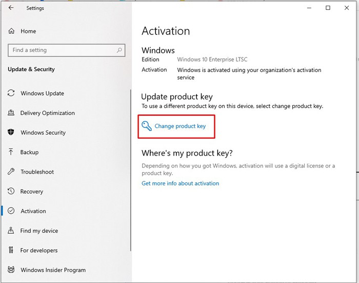 active Windows 10 Enterprise