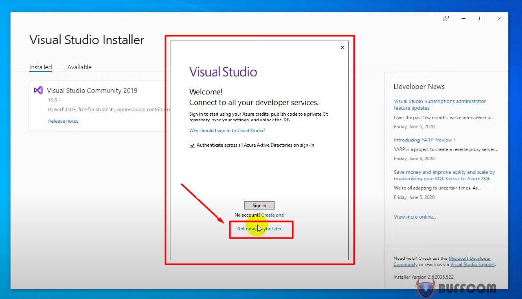 install Microsoft Visual Studio 2019 Professional step 5