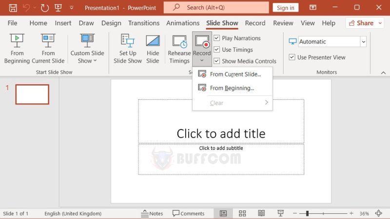 New Features of PowerPoint of office version 2021