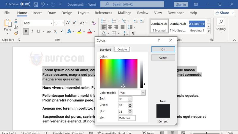 New features in Word of Office 2021 version