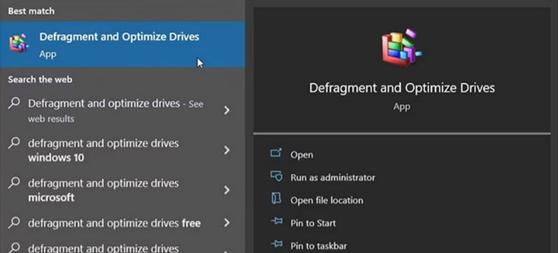 10 ways to open Disk Defragmenter on Windows 1