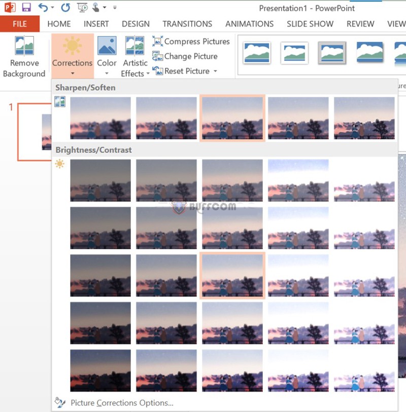 How to blur images in Word