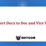 2 quickest ways to change Word Docx file extension to Doc