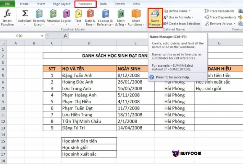 How to create lists in Excel and Google Sheets 