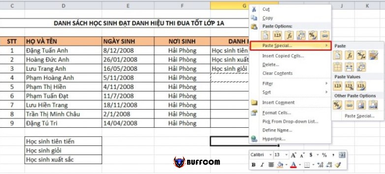 How to create lists in Excel and Google Sheets 