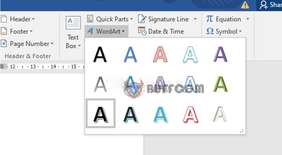 How to Curve Text in Word 2