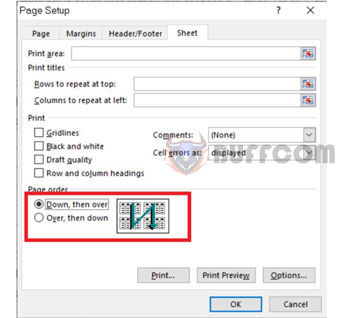 How to print even and odd pages easily in Microsoft Excel