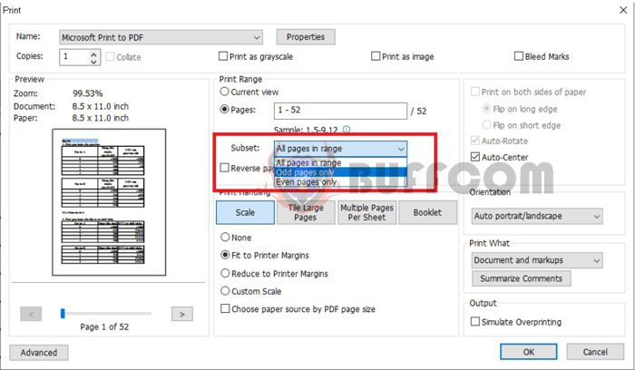 How to print even and odd pages easily in Microsoft Excel