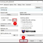 How to set a password to protect ZIP files on Windows