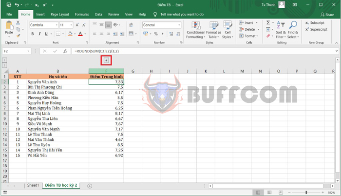 Instructions on using shortcut keys to Group data in Excel quickly