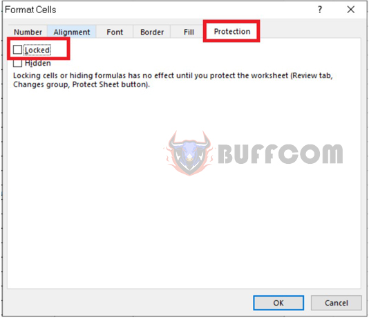 Locking one or more columns in Excel is very simple 