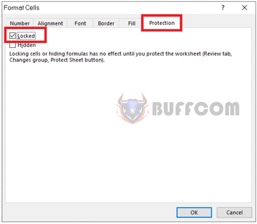 Locking one or more columns in Excel is very simple 