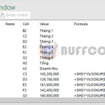 The easiest way to open/create the formula management window in Excel