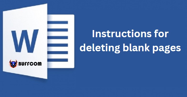 How to remove blank pages in Word 2010