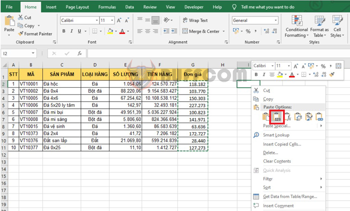 2 Ways to Copy Values in Excel