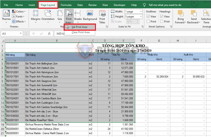 2 Ways to Print a Selected Range of Data in Excel