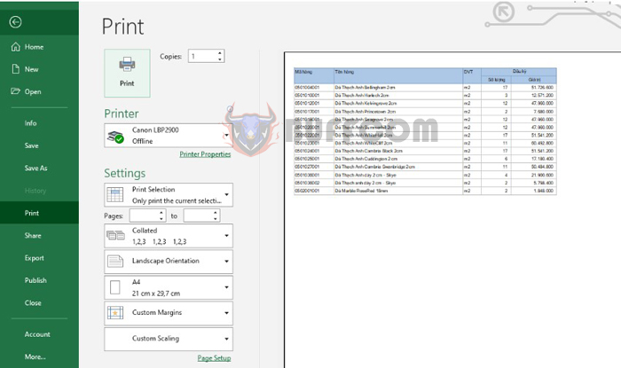 2 Ways to Print a Selected Range of Data in Excel