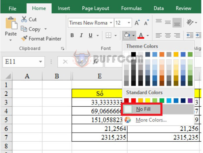 2 easy ways to remove gridlines in Excel