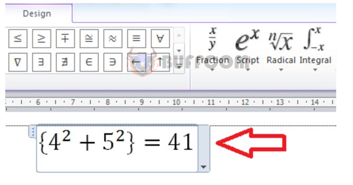 2 ways to insert parentheses in Word and Excel