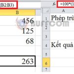 3 Ways to Use Subtraction Formula in Excel