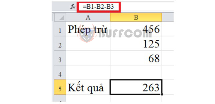 3 Ways to Use Subtraction Formula in Excel