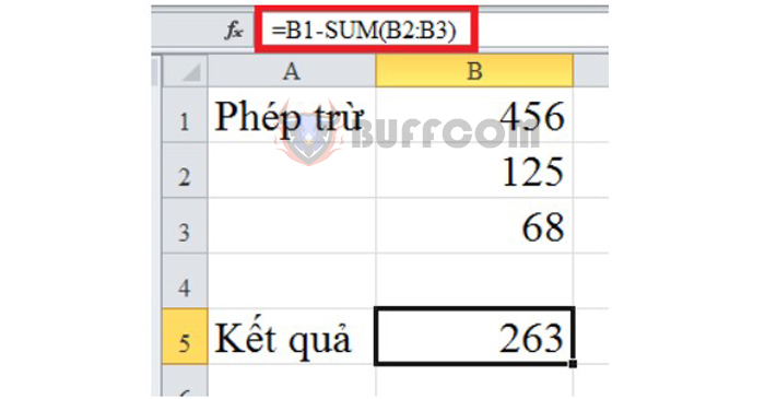 3 Ways to Use Subtraction Formula in Excel