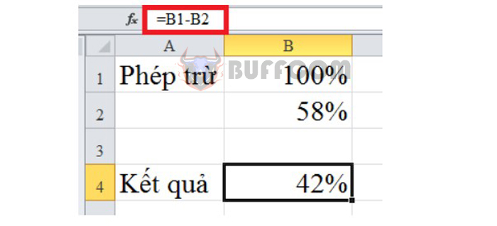 3 Ways to Use Subtraction Formula in Excel