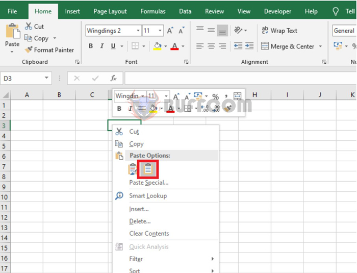 3 ways to insert checkmark in Excel