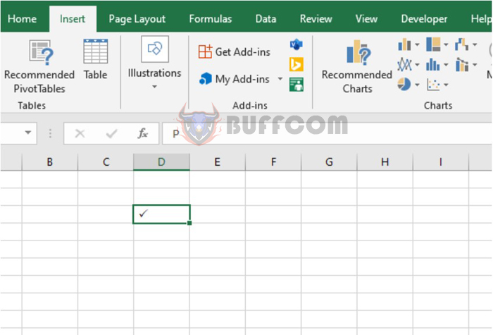 3 ways to insert checkmark in Excel
