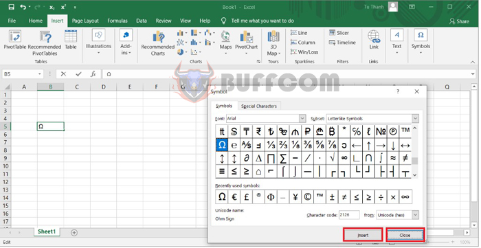 3 ways to quickly add special characters to an Excel spreadsheet