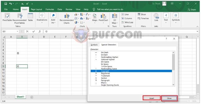 3 ways to quickly add special characters to an Excel spreadsheet