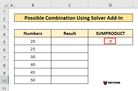 5. Sum All Possible Combination
