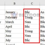 Automatic data entry guide in Excel