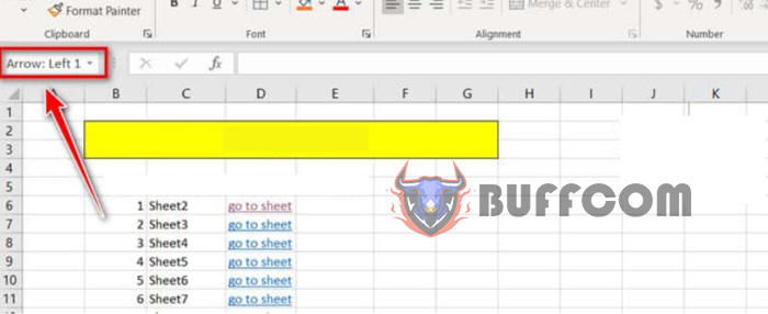 How to Create Automatic Table of Contents for Sheets in Excel