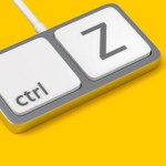 What is the function of the Ctrl + Z shortcut key on Windows?