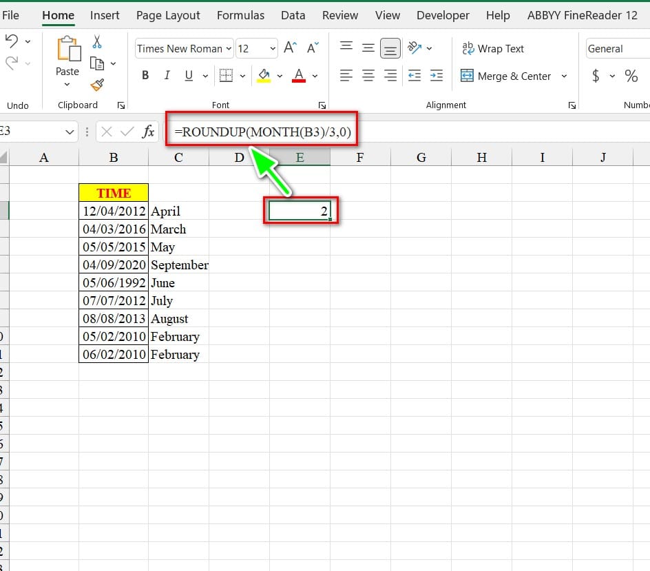 3 Easy Ways to Get Month Names from Dates in Excel