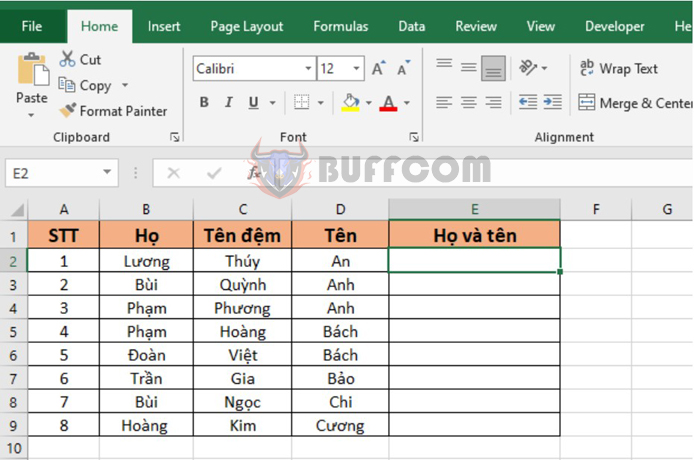 Detailed guide on how to use CONCATENATE function in Excel