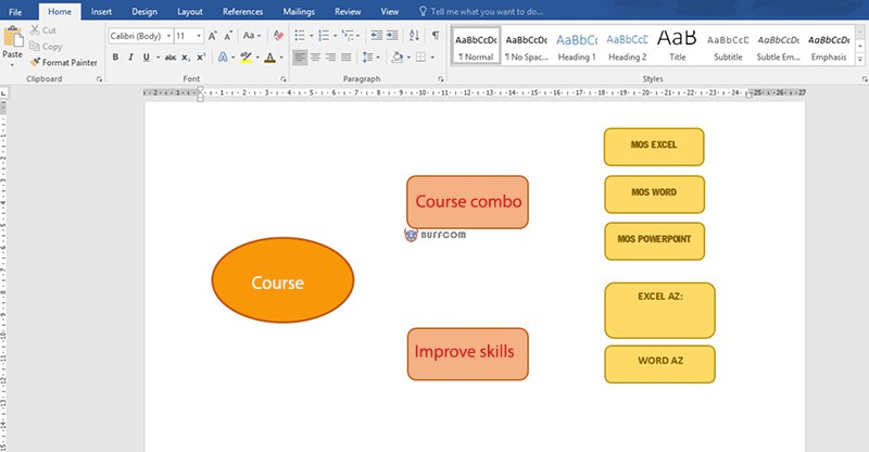 Draw Diagrams in Word