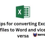 Tips for converting Excel files to Word and vice versa