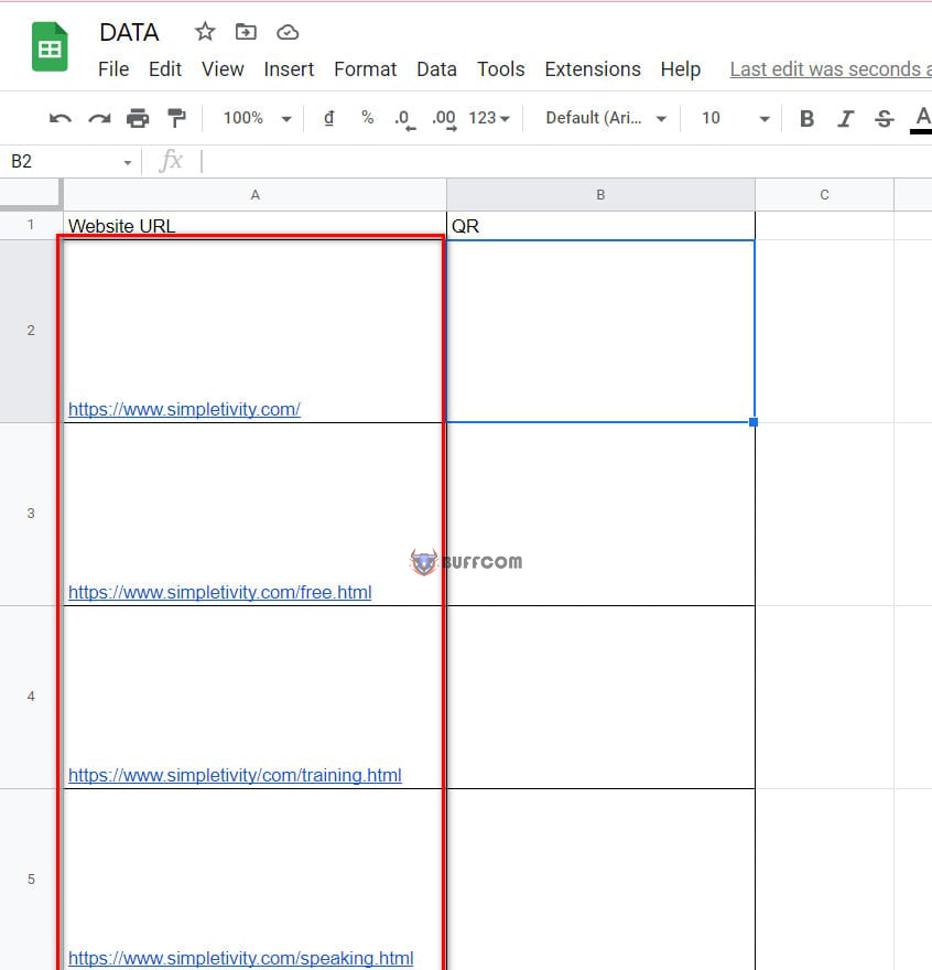 Google Sheet 6