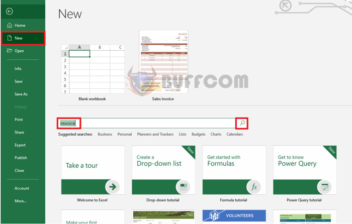 Guide to creating invoices in Excel Simple supports multiple types of invoices 