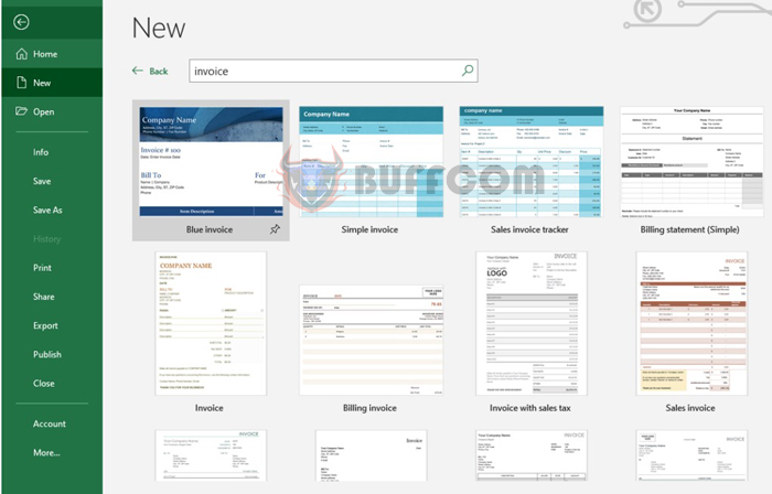 Guide to creating invoices in Excel Simple supports multiple types of invoices 