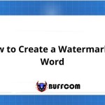 How to Create a Watermark in Word to Protect Copyright