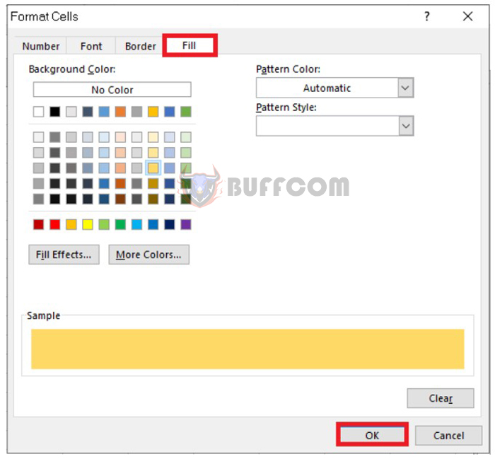 How to color alternate columns in Excel